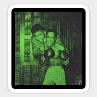 muhammad ali-halftone Sticker